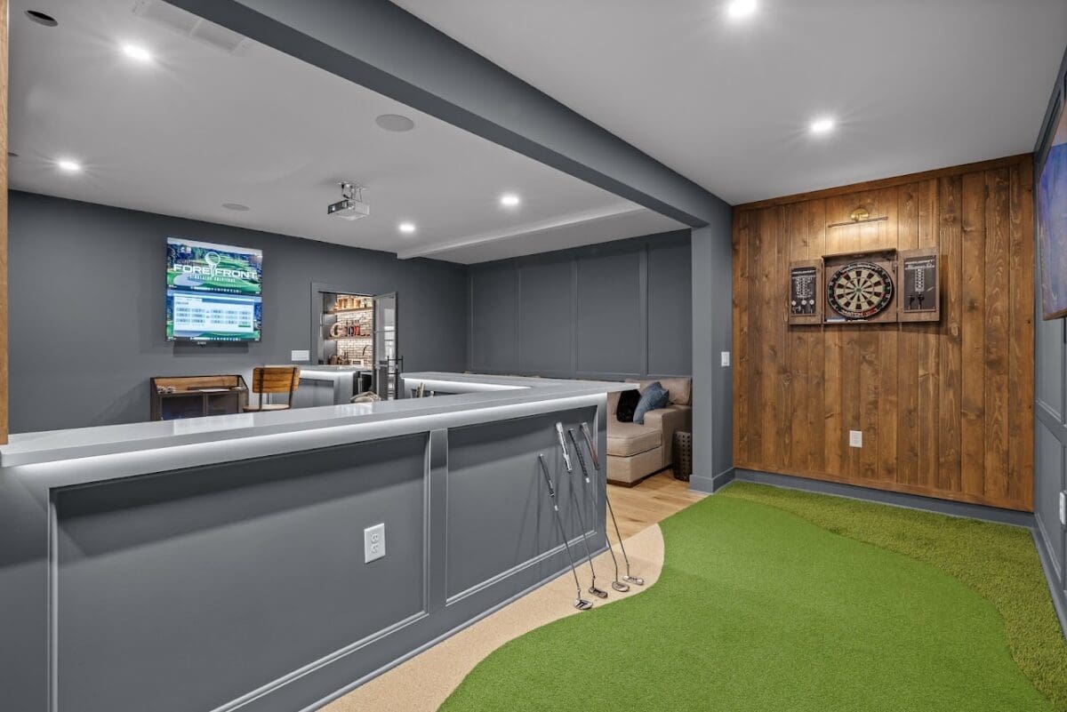 Inside Forefront Simulator Solutions - indoor golf in Marietta, GA