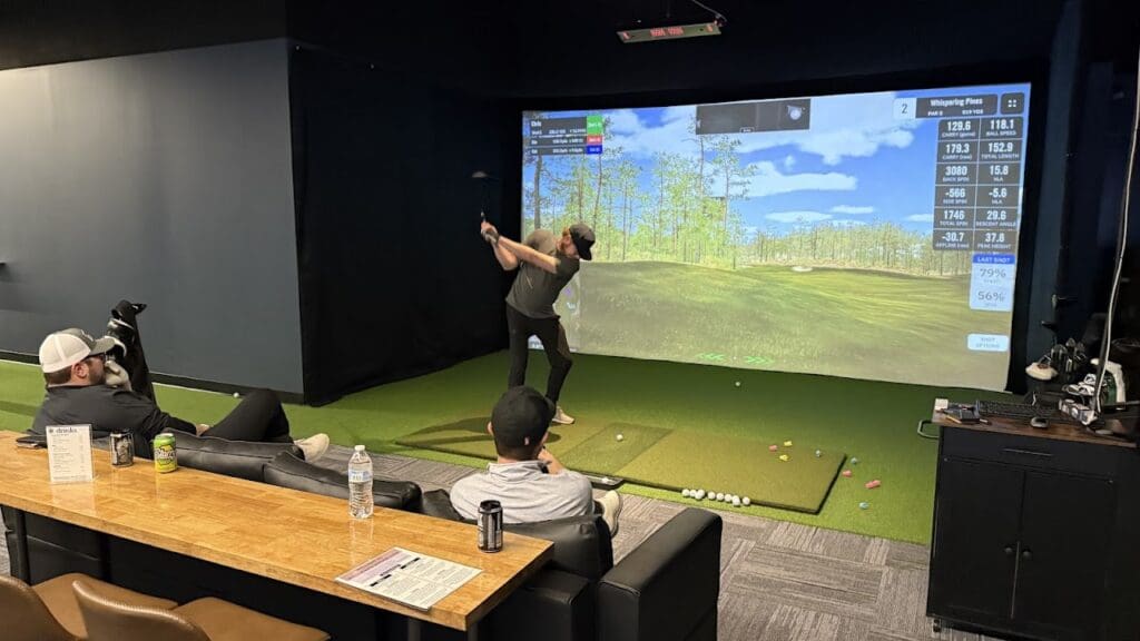 Inside Mulligan’s Indoor Golf - indoor golf in Eagan, MN