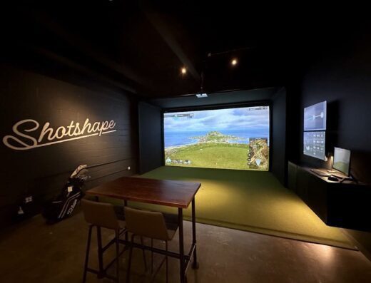 Inside Shotshape Golf Studio - indoor golf in Minneapolis, MN