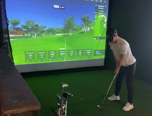 Inside Virtual Links Golf - indoor golf in Platte City, MO